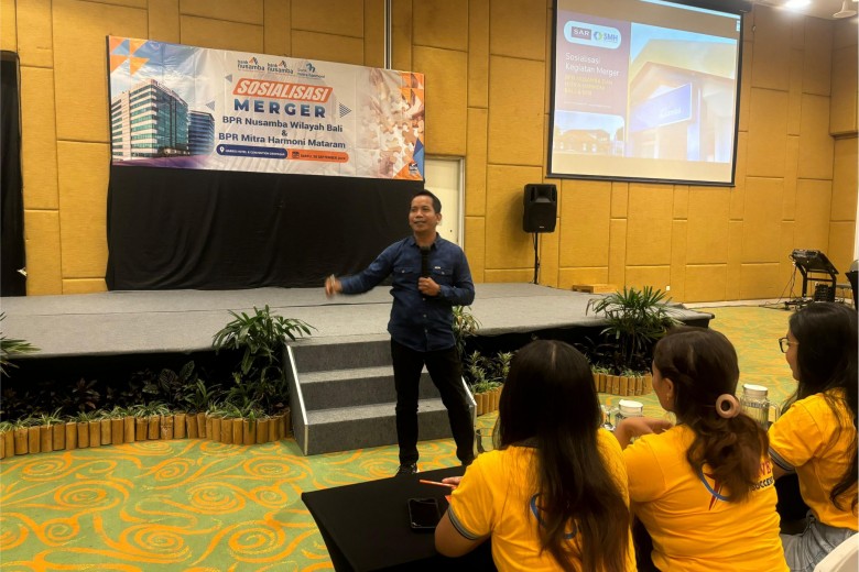 Sosialisasi Rencana Merger BPR Nusamba Wilayah Bali & BPR Mitra Harmoni Mataram